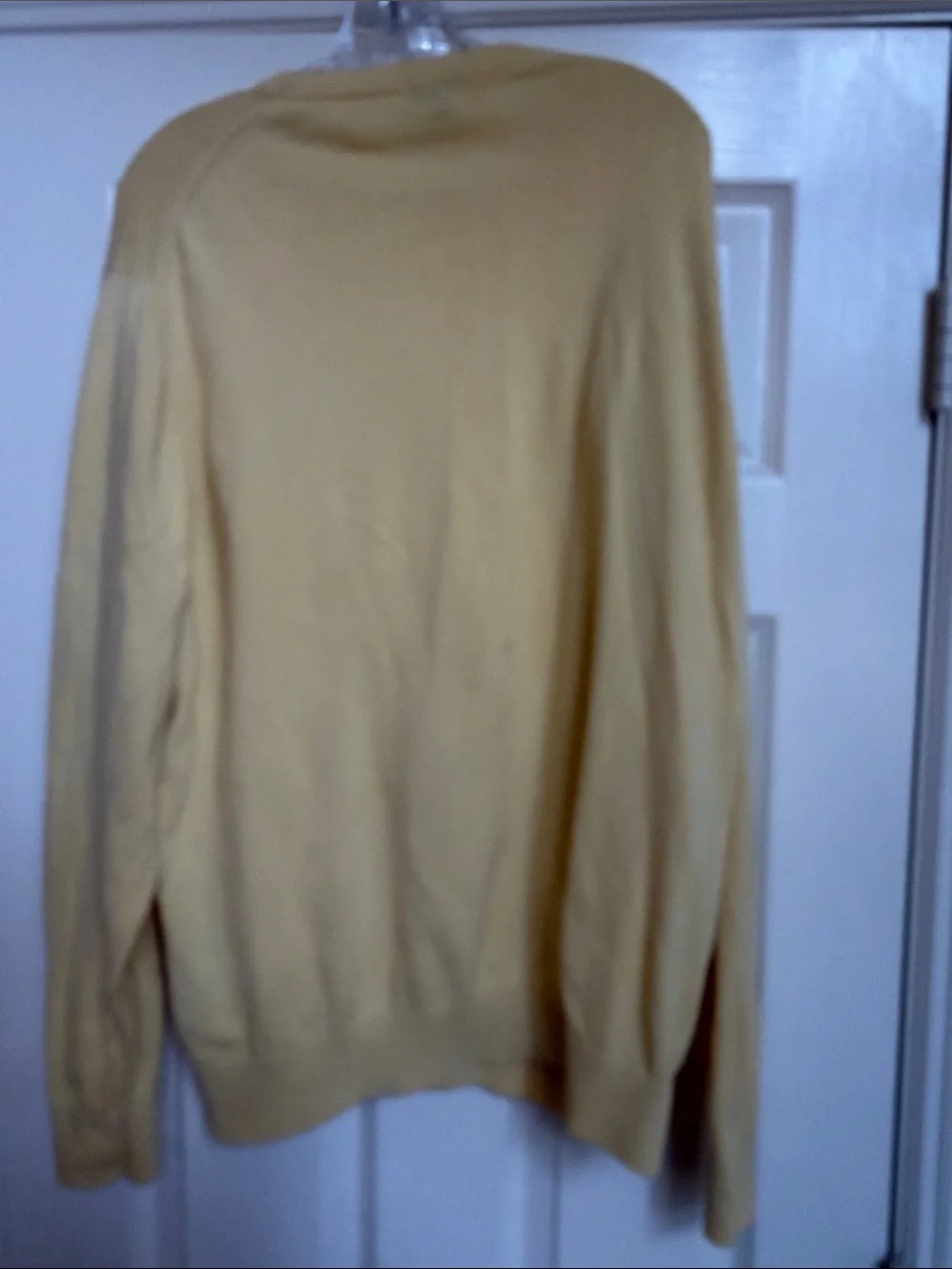 Uniqlo Men's Crewneck Sweater - Pale Yellow
